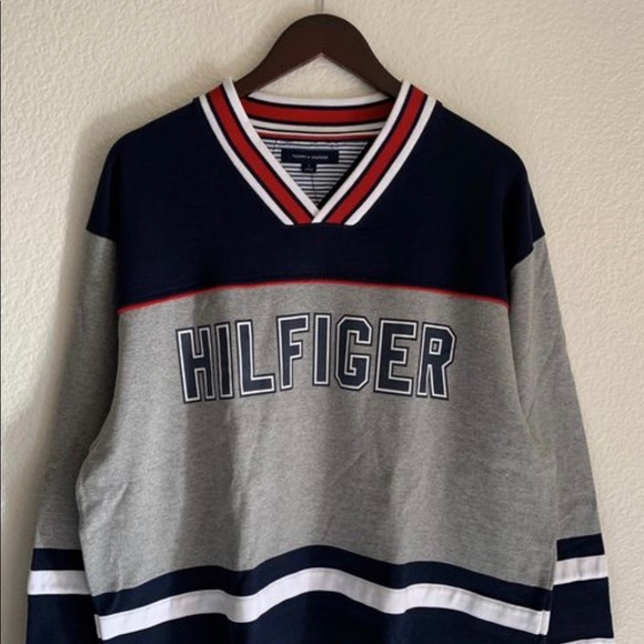 tommy hilfiger hockey jersey